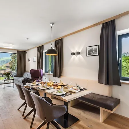 Aparthotel Emma Deluxe Mit Beheizten Aussenpool Direkt Beim Skibus Piesendorf