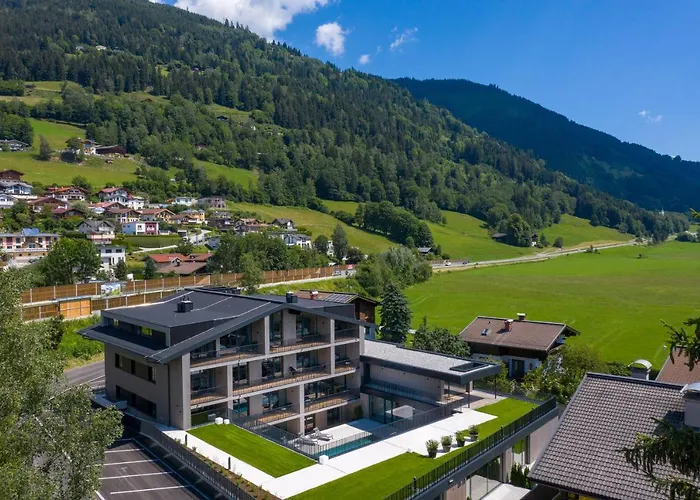 Emma Deluxe Aircondition In Summer & Ganzjaehrig Beheizter Aussenpool Direkt Beim Skibus Piesendorf