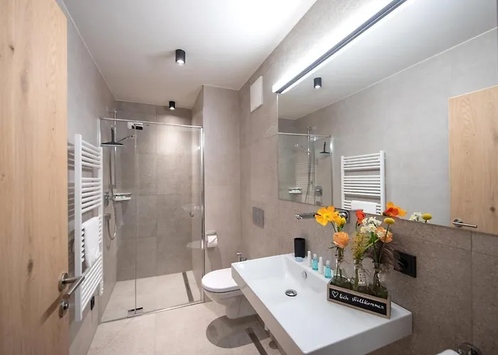 Emma Deluxe Aparthotel, Aircondition, Ganzjaehrig Beheizter Aussenpool & Skibus Direkt Vor Der Tuer アパートホテル ピーゼンドルフ