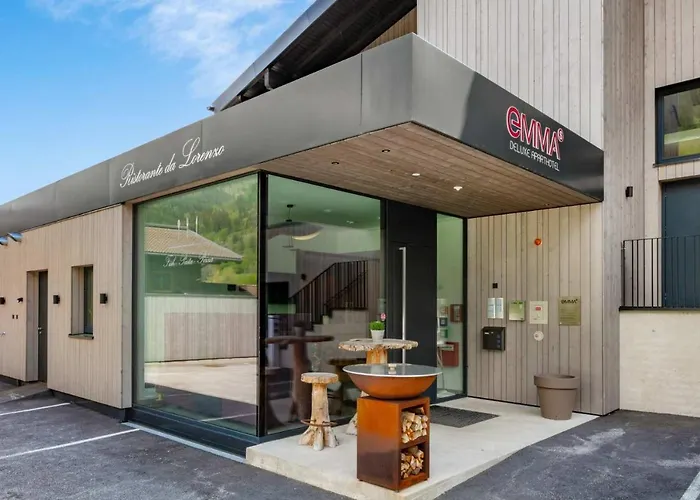 Emma Deluxe Aparthotel, Aircondition, Ganzjaehrig Beheizter Aussenpool & Skibus Direkt Vor Der Tuer 4* بيسندورف